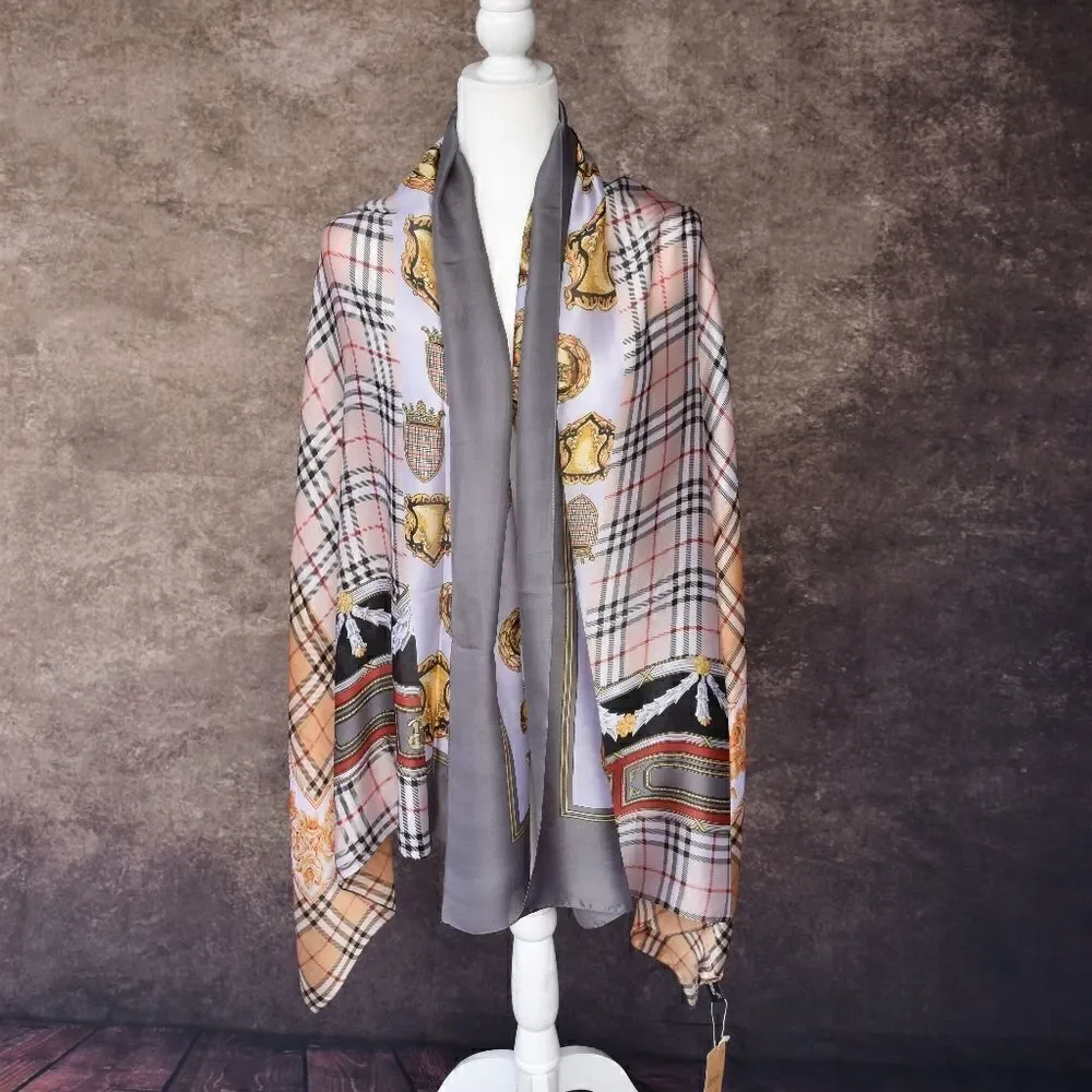 Miss Melinda Long Silky Scarf Shawl Bodywrap